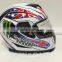 DOT certification single visor full face helmet