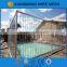 Used galvanized pool fence design