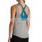 100% cotton womens dance wear tank top