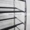 Practical 10 Tiers Shoe Display Rack Anti-slip Moveable Shoes Shelf