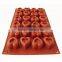 Dongguan smooth silicone human heart shape mold cake silicone form