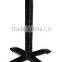 Good quality cheap modern dining table wrought iron base F30