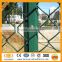Hot sale green color vinyl coated chain link fence