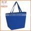Custom Logo Printed Shopping Tote Recyclable Budget Reusable Green Non-woven Tote Shopping Bag
