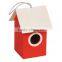 2016 Wholesale FSC Handamde Custom Cheap Wooden Bird House