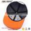 Acrylic and Wool Pprinted Brim 3D Puff Embroidery Snap Back Cap