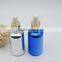 50ml silver and blue essential oil bottle