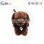 Novel Product Advantage Price Plush Dark Brown Dog Lying Posture