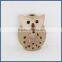 Home & Garden Decoration Beige Small Ceramic Craft Owl