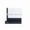 120" matte white fabric portable tripod projection screen in business presentation