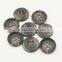 Custom Laser Logo Round Flat Shirt Button