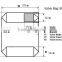 Cement valve bags 50kg/PP ad star bag/50kg cement bag