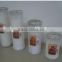 church candle in glass jar