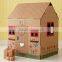 Recyclable Paperboard Kid's Play House , Cardboard Toy House for Children , Paper Material Lovely House                        
                                                Quality Choice