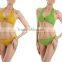 Vintage bandeau swimwear set high quality and hot sexy girls image bikini