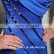 Made in China top selling blue satin mermaid long dress