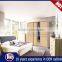 Hot Latest Bedroom Wooden Wardrobe Sliding Door System Design