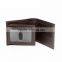 high quality Men's leather coin pocket wallet,soft top layer of cowhide leather men wallet from China guangzhou supplier