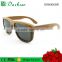 Top quality promotion ebony wooden sunglasses polarized wooden frame sunglasses