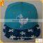 Promotional 6 panel polyester cotton printed custom floral snapback baseball cap