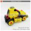 Plastic intelligent diy toy self-assemble car truck for kids