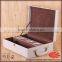 Promotional carry wine gift box for 2 bottle