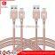 HUNDA Factory Top quality MFi Certified Nylon Braided USB Cable 1 Meter 3ft