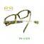 2015 high quality Leopard grain cheap half frame sexy reading glasses