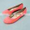 Shoes for women closed toe flat shoes round toe fancy ballerina shoes
