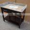 36" Hotel Wooden Bathroom Vanity With Quartz Top