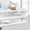 2016ELEGANTMDFBOOKSHELFHIGHGLOSSYPAINTBLACKWHITE RED TV STANDMETALSHELFSTORAGESHELFWOOD