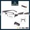Luxury Brand New Design Metal Half-Rim Glasses Frame Rhinestone Women Black/Gray/Brown/Silver Frame Wide temple SM4025