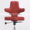 New Red Fabric Upholstery Posture Balance Active Seat with Wheels