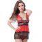 Wholesale and dropship red erotic lingerie manufacturer