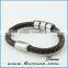 Magnetic buckle stingray leather bracelet