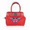 Fashional and good quality ladies leather handbags 2015 handbag with embroidery