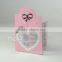fashion high grade clear pvc cosmetic box with accepted logo
