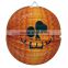 Halloween pumpkin grimace round accordion paper lantern