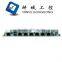 6 Lan Firewall motherboard LGA1155 Intel i3/i5/i7 1U ATX power firewall motherboard
