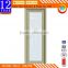 Flowers Pattern Aluminum Frame Door Parts Convenient Comfortable Toilet PVC Door Design Best Price