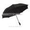 Automatic black outdoor umbrella for wholesale