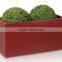 large plant nursery rectangle grc reinforced pot planter