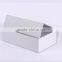 Silver foil cosmetic floding gift paper box