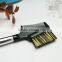 Kuulee Makeup Products wood handle top bristle brow lash comb