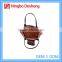 Fashion cosmetic woman handbag standard size cotton printed tote shopping bag
