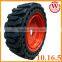 Top 3 Brand Bobcat Tire 10.16.5 10x16.5 Solid no Pressure Tire