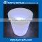 Luminous garden plastic led flower pot rechargeable flower planters