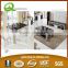TH338 High quality stainless steel tempered glass dining table