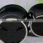 Home & garden bathroom accessories ceramic black shaving bowl