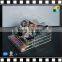 2016 3 drawer clear acrylic makeup organizer/acrylic cosmetic display storage drawer box